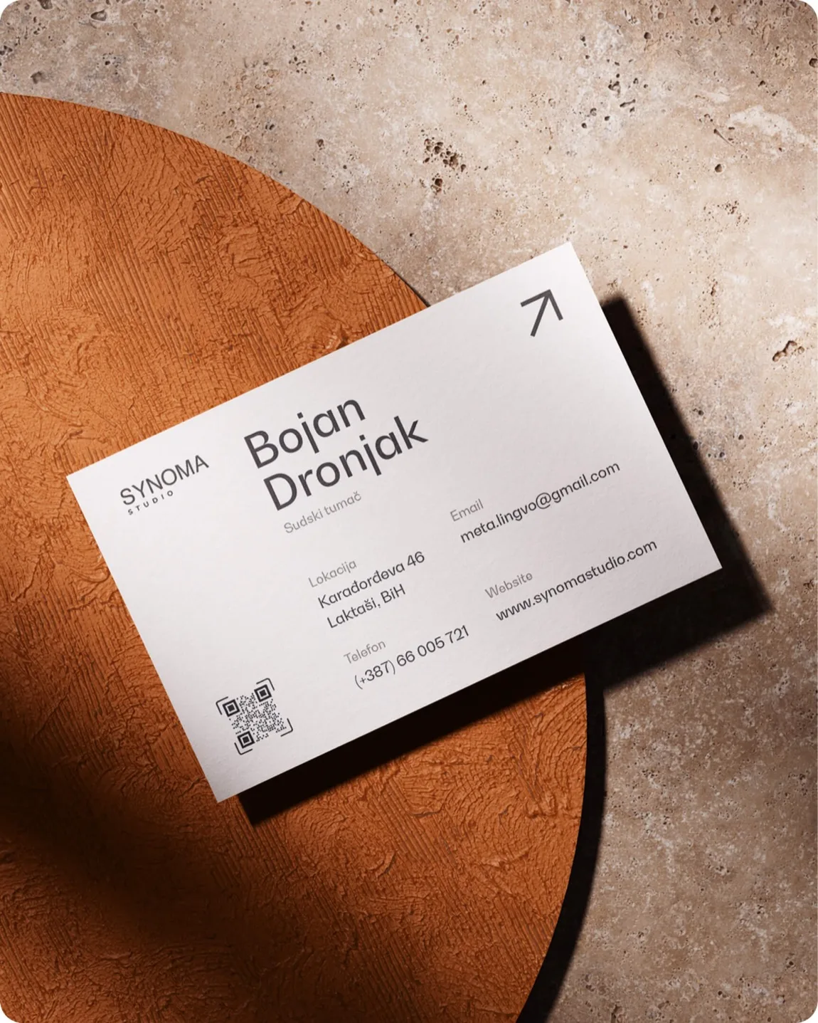 Vizit kartica Bojan Dronjak